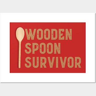 Wooden Spoon Survivor Posters and Art